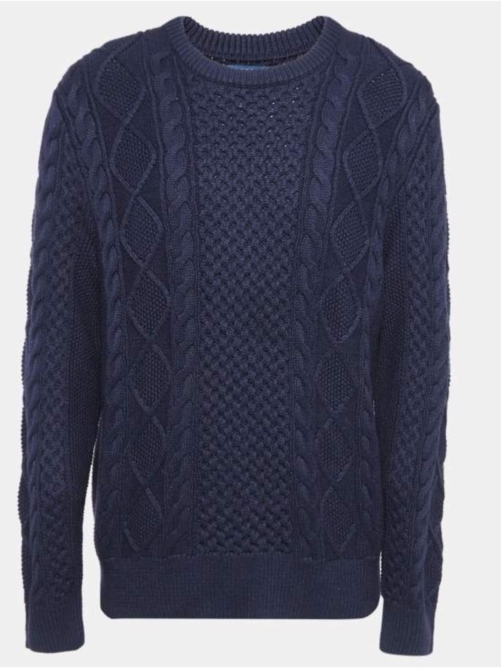 Polo Ralph Lauren Iconic Cable-Knit Cotton Sweater XXL EUC